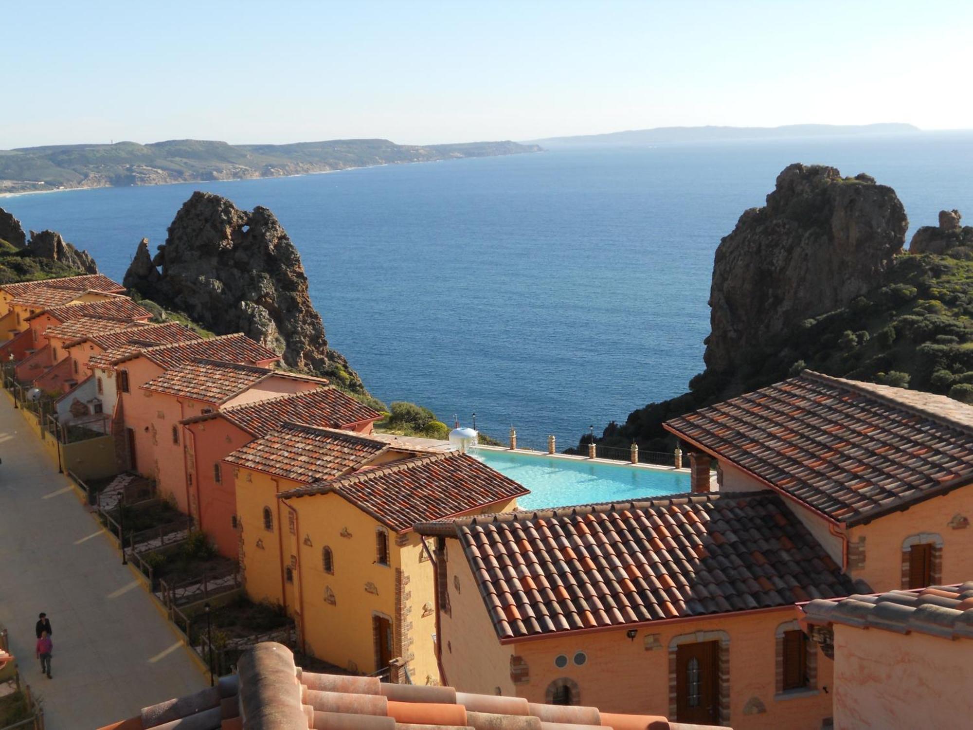 Villa Tramonti Sul Mare Nebida ภายนอก รูปภาพ